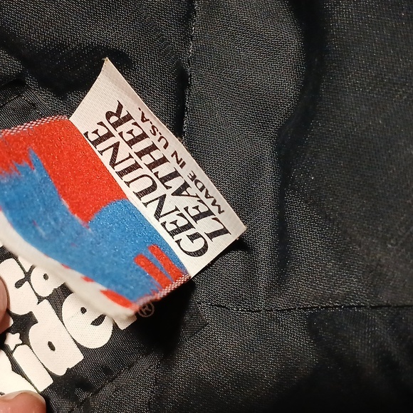 All American Rider Vintage Brown Leather Fringe Jacket - Picture 4 of 12